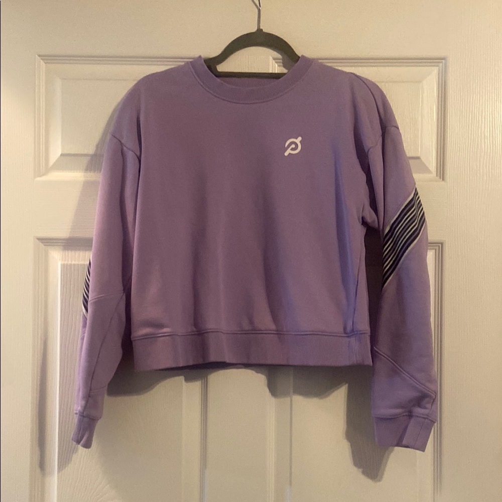 Peloton Lavender Sweatshirt with Logo